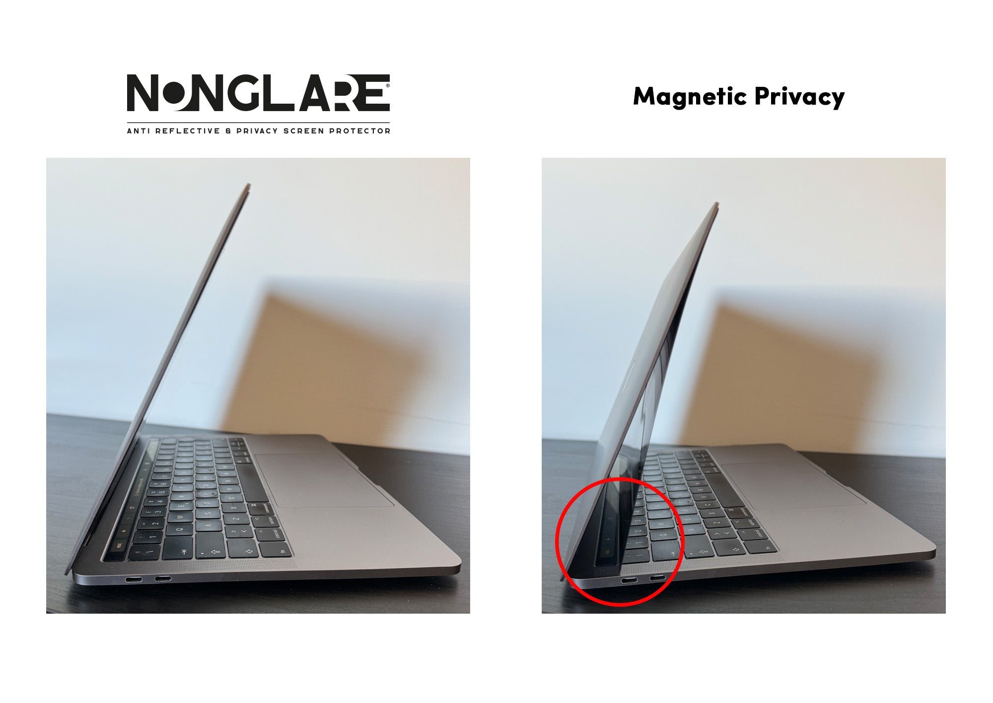MacBook NONGLARE Privacy for MacBook  with AR  Adsorption  Technology